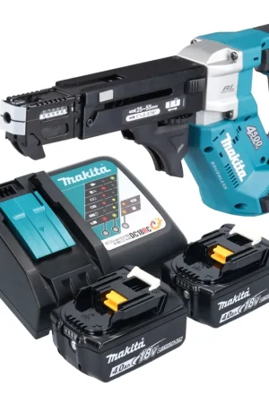 Visseuse sans fil Makita DFR 552 RM 18 V 25 - 55 mm Brushless + 2 batteries 4,0 Ah + chargeur Expédié Aujourd'hui