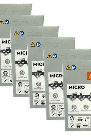 Meilleur Prix Stihl 6x 1/4" Picco Micro 3 (PM3) chaîne de scie 30 cm 1/4" P 1,1 mm 64 TG 6 pièces ( 6x 36700000064 )