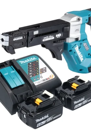 Visseuse sans fil Makita DFR 552 RG 18 V 25 - 55 mm Brushless + 2 batteries 6,0 Ah + chargeur Dernier Modèle
