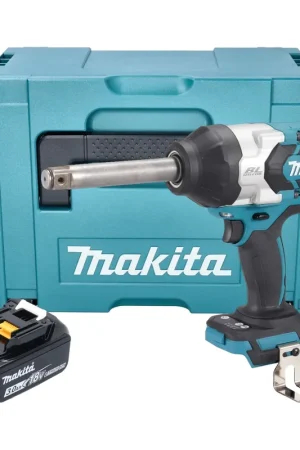 Acheter En Ligne Visseuse à chocs sans fil Makita DTW 1005 F1J 18 V 1360 Nm 3/4" Brushless + 1 batterie 3,0 Ah + Makpac - sans chargeur