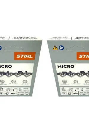 Petit Prix Stihl 2x 3/8" Picco Micro Mini 3 (PMM3) chaîne de scie 30 cm 3/8" P 1,3 mm 44 TG 2 pièces ( 2x 36100000044 )