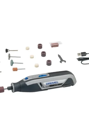 Outil multifonction sans fil Dremel Lite 7760-15 3,6 V ( F0137760JA ) + kit d'accessoires 15 pièces - sans batterie, sans chargeur Affaire À Saisir