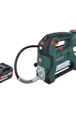 Pompe à graisse sans fil Metabo FP 18 LTX 18 V 690 bar + 1 batterie 4,0 Ah - sans chargeur Top Vente