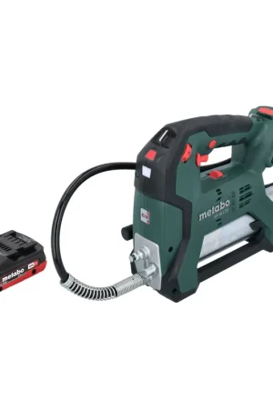 Populaire Pompe à graisse sans fil Metabo FP 18 LTX 18 V 690 bar + 1 batterie LiHD 4,0 Ah - sans chargeur