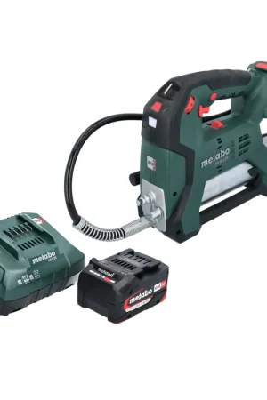 Meilleure Vente Pompe à graisse sans fil Metabo FP 18 LTX 18 V 690 bar + 1 batterie 4,0 Ah + chargeur