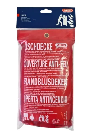 Couverture anti-feu ABUS LD1118 100 x 100 cm DIN EN 1869:2019 Expédition Rapide