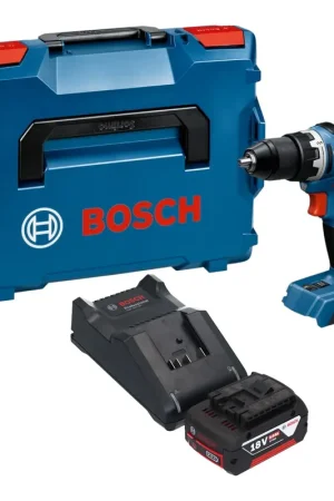 Achetez Aujourd'hui Perceuse-visseuse sans fil Bosch GSR 18V-65 Professional 18 V 63 Nm sans balais + 1 batterie 5,0 Ah + chargeur + L-Boxx