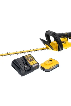 Dewalt DCMHT 563 H1 Akku Heckenschere 18 V 55 cm + 1x Powerstack Akku 5,0 Ah + Ladegerät Prix Promo
