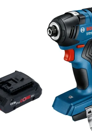 Bosch GDR 18V-200 Professional Akku Drehschlagschrauber 18 V 200 Nm Brushless + 1x ProCORE Akku 4,0 Ah - ohne Ladegerät Prix Promo