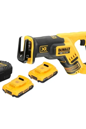 Scie sabre sans fil DeWalt DCS 367 D2 18 V Brushless + 2 batteries 2,0 Ah + chargeur Haute Qualité