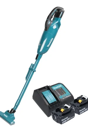 Populaire Aspirateur sans fil Makita DCL 283 FSM 18 V 0,73 l Brushless + 2 batteries 4,0 Ah + chargeur