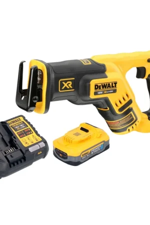 Scie sabre sans fil DeWalt DCS 367 H1 18 V Brushless + 1 batterie Powerstack 5,0 Ah + chargeur Expédié Aujourd'hui