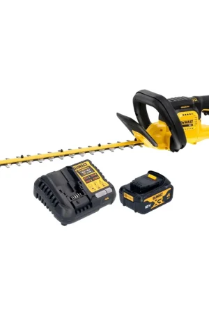 Jusqu'à Épuisement Des Stocks Taille-haie sans fil Dewalt DCMHT 563 M1 18 V 55 cm + 1 batterie 4,0 Ah + chargeur