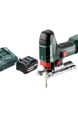 Scie sauteuse sans fil Metabo ST 18 L 90 18 V 90 mm + 1 batterie 4,0 Ah + chargeur Satisfait Ou Remboursé