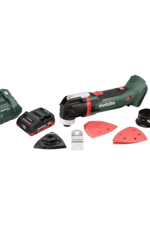 Pas Cher Outil multifonction sans fil Metabo MT 18 LTX 18 V OIS / Starlock + 1 batterie LiHD 4,0 Ah + chargeur