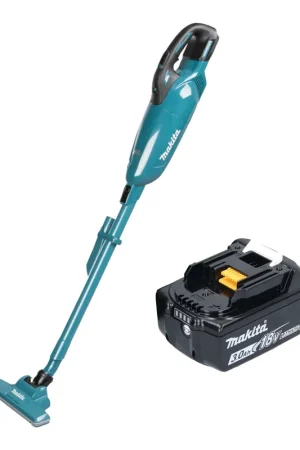 Aspirateur sans fil Makita DCL 283 FF1 18 V 0,73 l Brushless + 1 batterie 3,0 Ah - sans chargeur Authentique