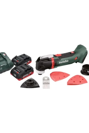 Outil multifonction sans fil Metabo MT 18 LTX 18 V OIS / Starlock + 2 batteries LiHD 4,0 Ah + chargeur Expédié Aujourd'hui