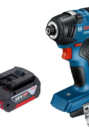 Bosch GDR 18V-200 Professional Akku Drehschlagschrauber 18 V 200 Nm Brushless + 1x Akku 4,0 Ah - ohne Ladegerät Achetez Aujourd'hui