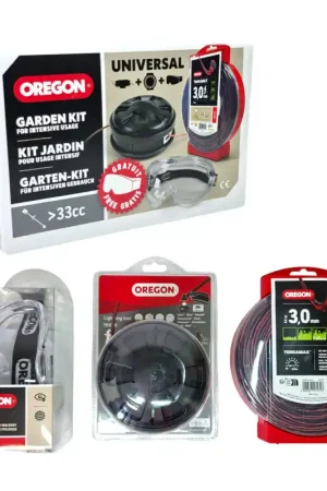 Oregon Pro Garten Set tête de fil + fil + lunettes de protection ( 646569 ) pour débroussailleuse à partir de 33 cm³. Commande En Gros