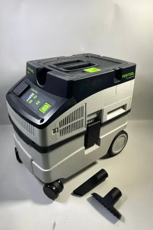 Festool CT 15 E-Set CLEANTEC Aspirateur mobile 15 l + Set de nettoyage (577415) - Successeur de 575988 Usine Directe