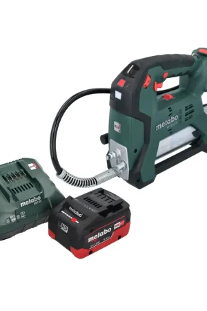 Livraison Express Pompe à graisse sans fil Metabo FP 18 LTX 18 V 690 bar + 1 batterie LiHD 5,5 Ah + chargeur