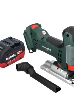 Scie sauteuse sans fil Metabo STA 18 LTX 100 18 V 100 mm Brushless + 1 batterie LiHD 5,5 Ah - sans chargeur Vente Directe