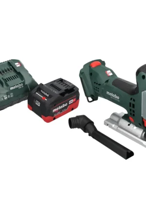 Offre Spéciale Scie sauteuse sans fil Metabo STA 18 LTX 100 18 V 100 mm Brushless + 1 batterie LiHD 5,5 Ah + chargeur