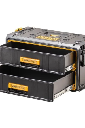 DeWalt DWST83529-1 ToughSystem 2.0 Schubladeneinheit mit 2 Schubladen 330 x 535 x 305 mm stapelbar Super Prix