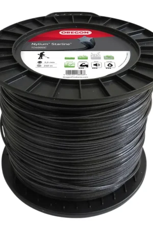 Commander Vite Fil de coupe Oregon Nylium Starline 3,0 mm x 240 m ( 104886E ) pour appareils à essence et sans fil