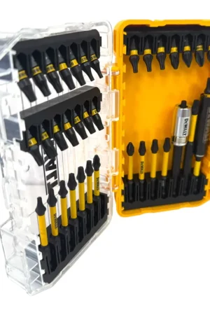 DeWalt DT70732T-QZ Jeu d'embouts 37 pièces dans Tough Case Box Extreme Impact Bit Pozidriv / Phillips / Torx / Porte-embouts Soldes