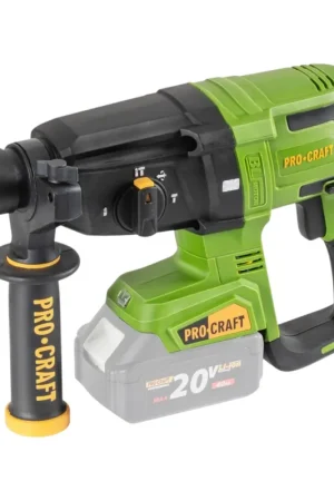 Commander Vite Procraft PHA40bb Marteau perforateur sans fil 20 V 2,6 J SDS plus Brushless Solo - sans batterie, sans chargeur