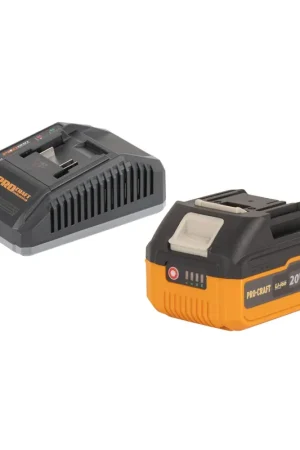 Procraft Starter Pack C20/4 chargeur 20 V 4 A + 1x 20/4 batterie Turbo 4,0 Ah Prix Promo