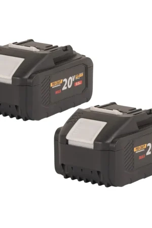 Procraft 2x 20/8 batterie 20 V 8,0 Ah / 8000 mAh Li-ion avec indicateur de charge Seulement Aujourd'hui