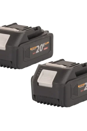 Meilleur Prix Procraft 2x 20/4 batterie 20 V 4,0 Ah / 4000 mAh Li-ion avec indicateur de charge