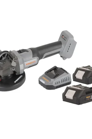 Procraft Industrial AG125Abb Meuleuse d'angle sans fil 20 V 125 mm Brushless + 2x batterie 2,0 Ah + chargeur Remise