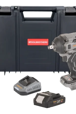 Procraft Industrial IW550Abb Clé à choc sans fil 20 V 550 Nm 1/2" + 1x batterie 2,0 Ah + chargeur + boîte à outils RHINO Dernier Modèle