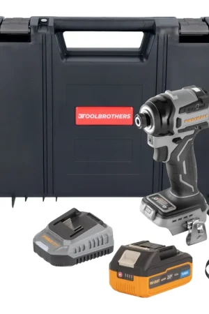 Procraft ID20Abb Clé à choc sans fil 20 V 180 Nm 1/4" + 1x batterie 4,0 Ah + chargeur + boîte à outils RHINO Authentique