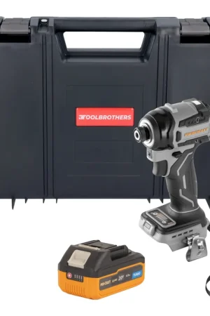 Procraft ID20Abb Clé à choc sans fil 20 V 180 Nm 1/4" + 1x batterie 4,0 Ah + boîte à outils RHINO - sans chargeur Produit De Marque