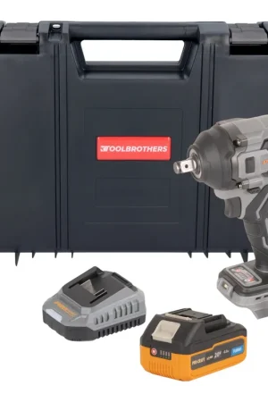 Produit De Marque Procraft Industrial IW550Abb Clé à choc sans fil 20 V 550 Nm 1/2" + 1x batterie 4,0 Ah + chargeur + boîte à outils RHINO