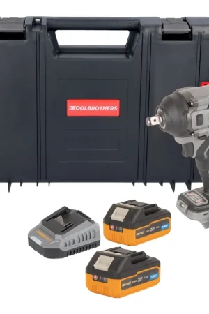 Expédié Aujourd'hui Procraft Industrial IW550Abb Clé à choc sans fil 20 V 550 Nm 1/2" + 2x batterie 4,0 Ah + chargeur + RHINO Toolcase