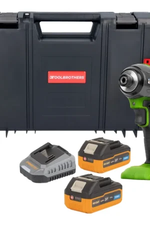 Vente Directe Procraft PS22bb Clé à Chocs 20 V 230 Nm 1/2" Brushless + 2x Batterie 4,0 Ah + Chargeur + RHINO Toolcase
