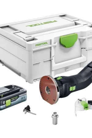 Festool OFKC 500 R3 EB-Basic Affleureuse sans fil 18 V 10 mm Brushless + 1x batterie 4,0 Ah + Systainer - sans chargeur Offre Limitée