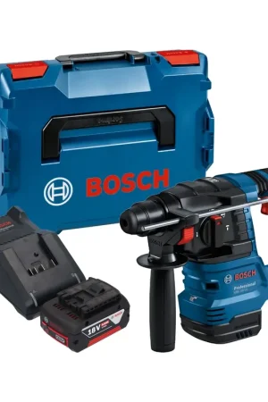 Bosch GBH 18V-22 Professional Marteau perforateur sans fil 18 V 1,9 J SDS Plus Brushless + 1x batterie 5,0 Ah + chargeur + L-Boxx Petit Prix