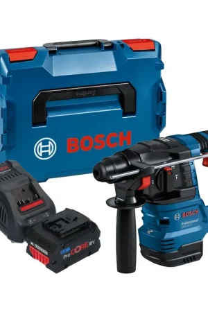 Produit De Marque Bosch GBH 18V-22 Professional Marteau perforateur sans fil 18 V 1,9 J SDS Plus Brushless + 1x batterie ProCORE 5,5 Ah + chargeur + L-Boxx