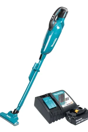 Usine Directe Makita DCL 284 FRT Aspirateur à batterie 18 V 0,73 l Brushless + 1x batterie 5,0 Ah + chargeur