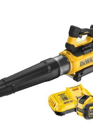 Meilleur Choix DeWalt DCMBL 777 Y1 Souffleur axial à batterie 54 V FlexVolt Brushless + 1x batterie 12,0 Ah + chargeur