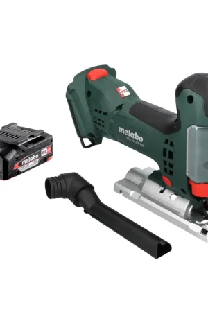 Livraison Express Metabo STA 18 LTX 100 Scie sauteuse sans fil 18 V 100 mm Brushless + 1x batterie 2,0 Ah - sans chargeur