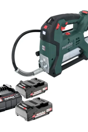 Metabo FP 18 LTX Pompe à graisse sans fil 18 V 690 bar + 2x batterie 2,0 Ah + chargeur Livraison Express