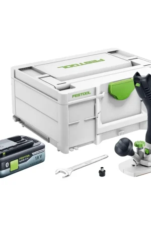 Meilleur Prix Festool MFKC 700 EB-Basic Module de batterie affleureuse 18 V 8 mm Brushless + 1x batterie 4,0 Ah + Systainer - sans chargeur