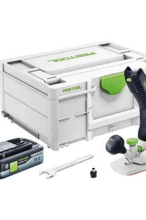 Festool MFKC 700 KA EB-Basic Module de batterie affleureuse 18 V 8 mm Brushless + 1x batterie 4,0 Ah + Systainer - sans chargeur Commander Maintenant